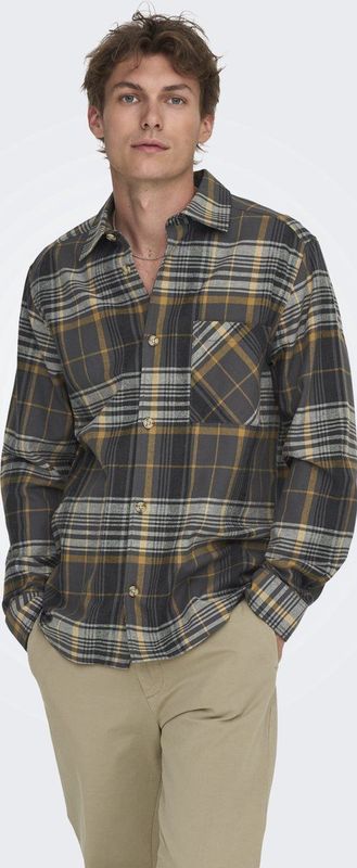 Onsmason - Overhemd - Regular Fit - Lange Mouwen - Knoopsluiting