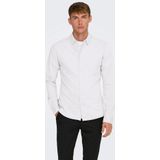 Overhemd - Katoen - Lange Mouwen - Slim Fit - Overhemd Kraag