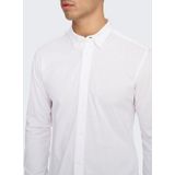 Overhemd - Katoen - Lange Mouwen - Slim Fit - Overhemd Kraag