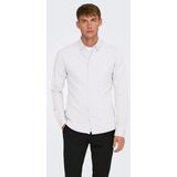 Overhemd - Katoen - Lange Mouwen - Slim Fit - Overhemd Kraag