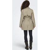 Jacqueline de Yong - Trenchcoat - Taupe - Polyester