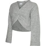 Mamalicious - Zwangerschapstrui - Gemeleerd - V-hals - Lange Mouwen