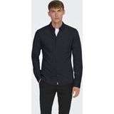 Overhemden - Katoen - Slim Fit - Langemouwen - Knoopsluiting