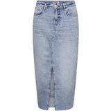 ONLY Midi Rok Onlella Tai518 - Lichtblauw Jeans - Voor Dames