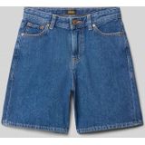 JACK & JONES JUNIOR denim short dark blue denim