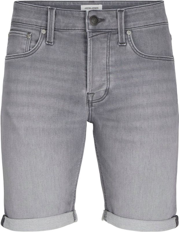 Jack & Jones Broek Jjirick Jjicon I.k. Shorts Ge 063 S 12269502 Grey Denim Mannen Maat - S