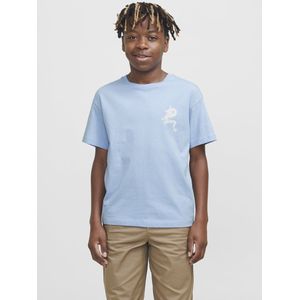 Jack & Jones Junior - T-shirt - Lichtblauw - 100% Katoen