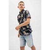 JACK&JONES - JJIRICK JJLANE - Bermuda Shorts - Stonewash - Regular Fit, Mid Rise, Elastische Tailleband