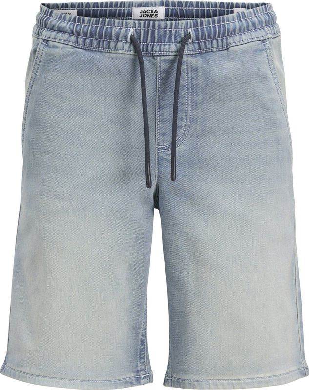 JACK&JONES - JJIRICK JJLANE - Bermuda Shorts - Stonewash - Regular Fit, Mid Rise, Elastische Tailleband
