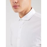 JACK & JONES PREMIUM Overhemd - Wit - Slim Fit - Katoen