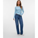 Top - O-hals - Lange Mouwen - Regular Fit