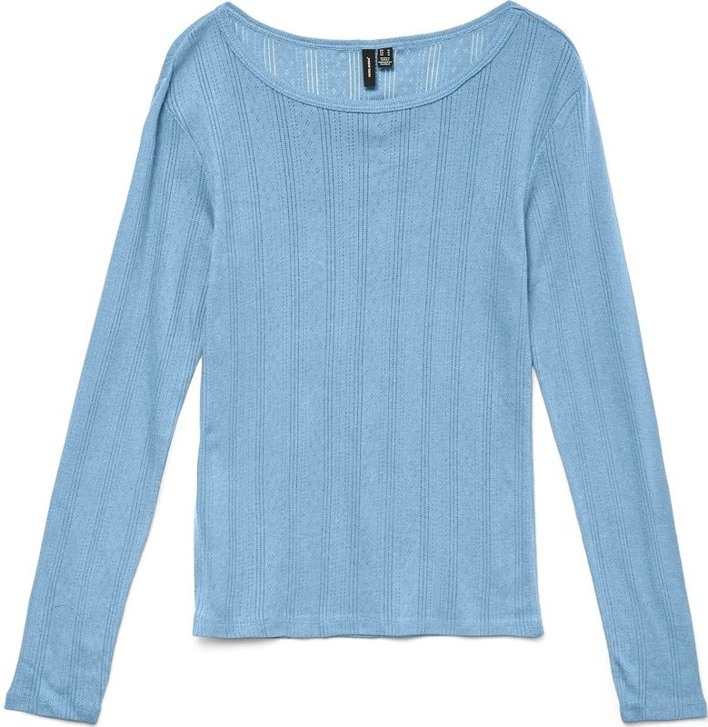 Top - O-hals - Lange Mouwen - Regular Fit