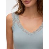 Vero Moda - Top - Grijs - Viscose Livaeco - Mouwloos