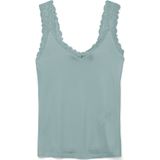 Vero Moda - Top - Grijs - Viscose Livaeco - Mouwloos