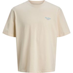 Jack Jones - Heren Tee SS Conte Wide Fit Tee - Beige