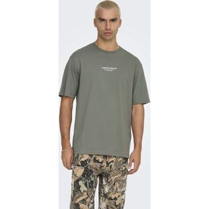 Only Sons - Onscurated Rlx Print Ss Tee Noos - Heren - t-Shirts