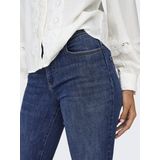 ONLY - ONLANN - Flared Jeans - Dark Blue Denim - Regular Waist
