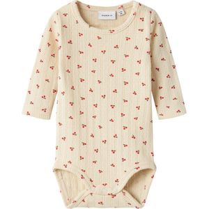 Name it baby Nbfbilia Ls Body Box Nbfbilia Ls Body Box voor dames (1 stuk), Zomer zand