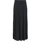 Object - Maxi Rok - Zwart - Aansluitend - Met Splitjes