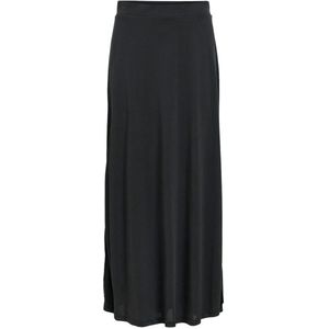 Object - Maxi Rok - Zwart - Aansluitend - Met Splitjes