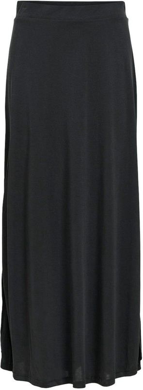Object - Maxi Rok - Zwart - Aansluitend - Met Splitjes