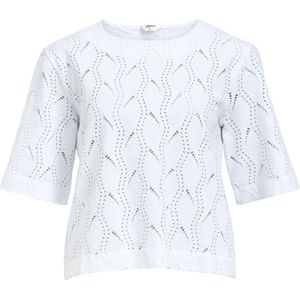 Object - Ava T-shirt - Zwart - Jersey - Korte Mouwen - Losse Pasvorm