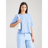 T-shirt - Kort - Wit - Biologisch Katoen - Kantdetail