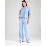 T-shirt - Kort - Wit - Biologisch Katoen - Kantdetail