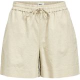 Object - Viggo Korte Broek - Groen - 50% Linnen 50% Biologisch Katoen