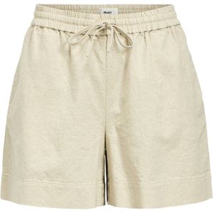 Object - Viggo Korte Broek - Groen - 50% Linnen 50% Biologisch Katoen