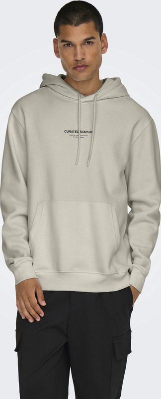 Hoodie - Zwart - Katoen/Polyester - Regular Fit