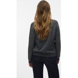 Gebreide Pullover - O-hals - Lange Mouwen - Glitterdetail - Regular Fit