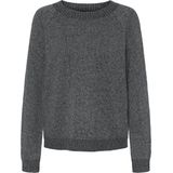 Gebreide Pullover - O-hals - Lange Mouwen - Glitterdetail - Regular Fit