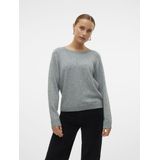 Gebreide Pullover - O-hals - Lange Mouwen - Glitterdetail - Regular Fit