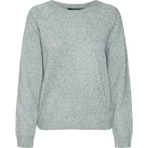 Gebreide Pullover - O-hals - Lange Mouwen - Glitterdetail - Regular Fit