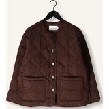 Object - Objallie LS Lo Quilted Jacket E Div - Winterjas - Bruin
