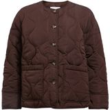 Object - Objallie LS Lo Quilted Jacket E Div - Winterjas - Bruin