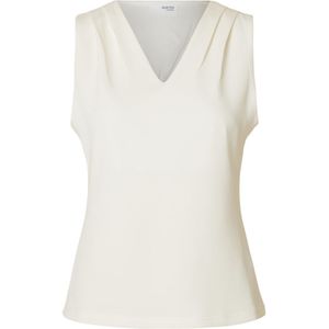 Tanktop met plooien, model 'TENNY'