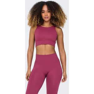 Only Play Jaia Life Lounge Seamless Cropped Sporttop Dames - Maat S/M