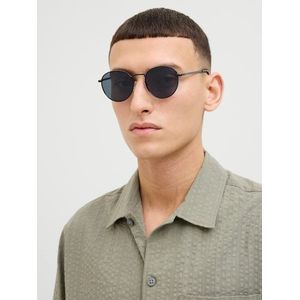 JACK&JONES ADDITIONALS JACRYDER Zonnebril - Asphalt - Rechthoekige - UV Bescherming