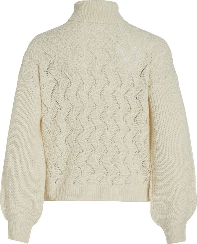 Vila Trui Virandi Roll-neck Knit Top/bf 14099676 Birch Dames