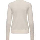 JDY - Malou - Gebreide Trui - Ronde Kraag - Lange Mouwen - Knopdetail