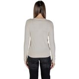 JDY - Malou - Gebreide Trui - Ronde Kraag - Lange Mouwen - Knopdetail