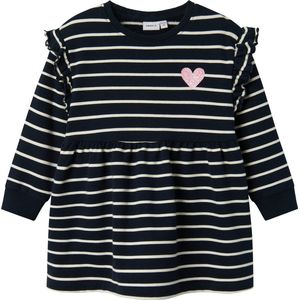 Name it - Nmftorina Nreg SWE Jurk - Donkerblauw - Jersey