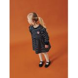 Jurk - NMFTorina - Gestreept - Korte Mouwen - Ronde Hals - Sweatstof