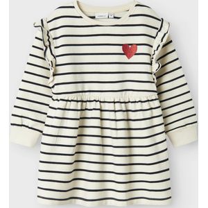Name it mini Nmftorina Nreg SWE jurk Bru Pb voor meisjes, sea salt, 80