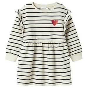Jurkje - Gestreept - Sweatstof - Ronde Hals - Lange Mouw