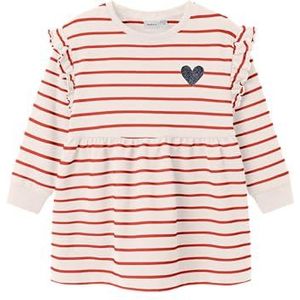 Name it mini Nmftorina Nreg SWE jurk Bru Pb voor meisjes, sea salt, 110