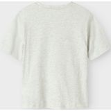 T-shirt - Regular Fit - Glitter Detail - Korte Mouwen - Jersey