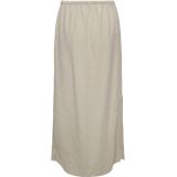 Jacqueline de Yong - Jdysay Mw Maxi Slit Skirt - Oatmeal/melange - Dames
